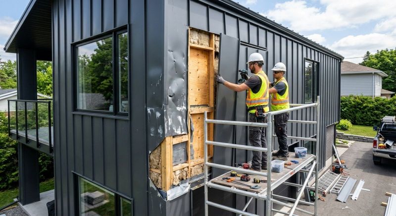 Metal Siding Repair Service
