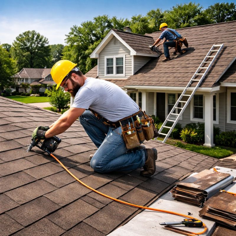 Asphalt Shingles Installation in Warwick, RI