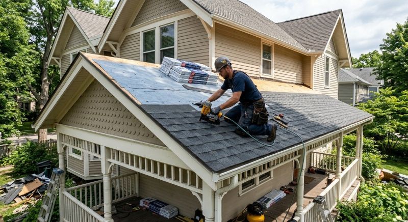 Garage Roof Installation in Worcester, MA