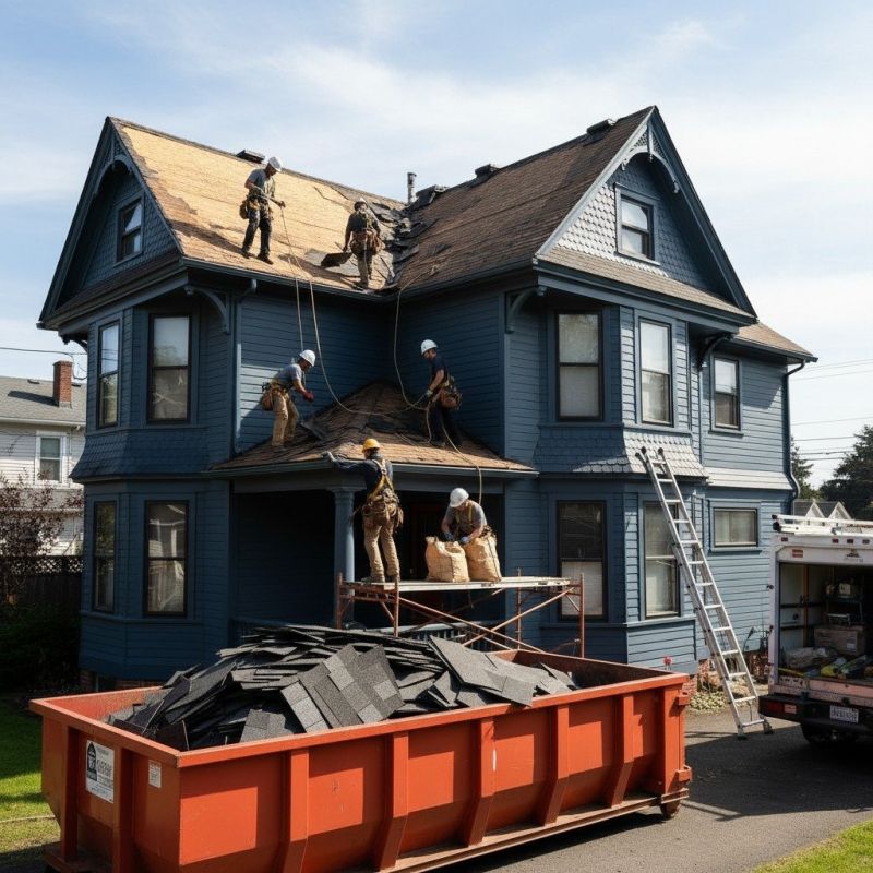 Leaky Roof Replacement in Fredericksburg, VA