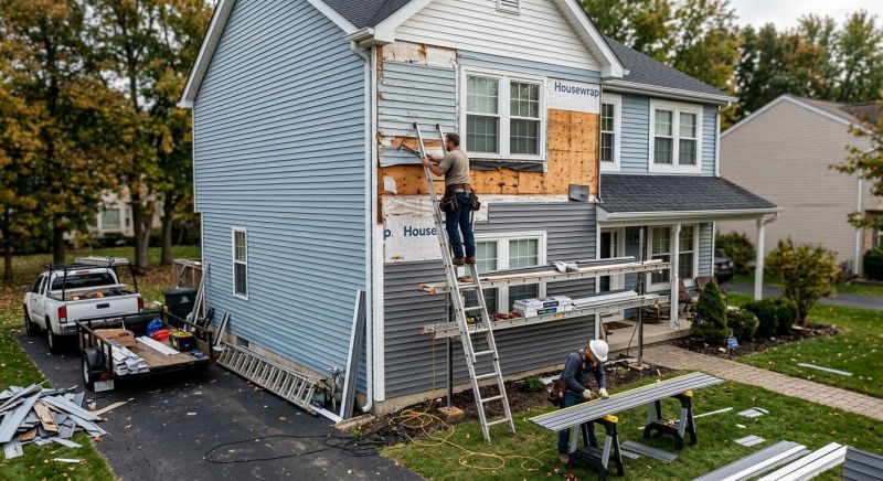 Residential Siding Installation in West Hartford, CT